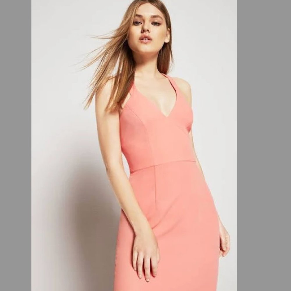 BCBGeneration Women's Fitted Mini Dress, Sherbet, 0